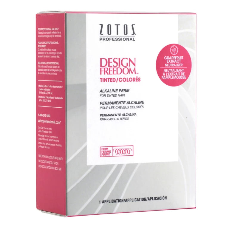 Design Freedom Tinted Alkaline Perm: For Tinted Hair