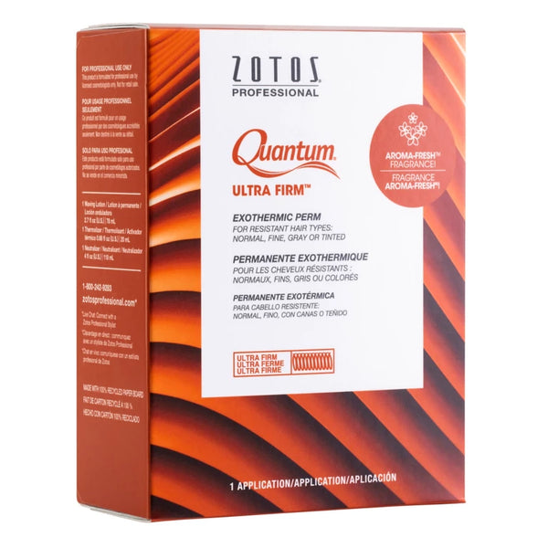 Quantum Ultra Firm Exothermic Perm: For Normal, Fine, Gray or Tinted Hair