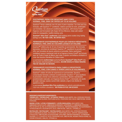 ZOTOS Quantum Ultra Firm Exothermic Perm: For Normal, Fine, Gray or Tinted Hair