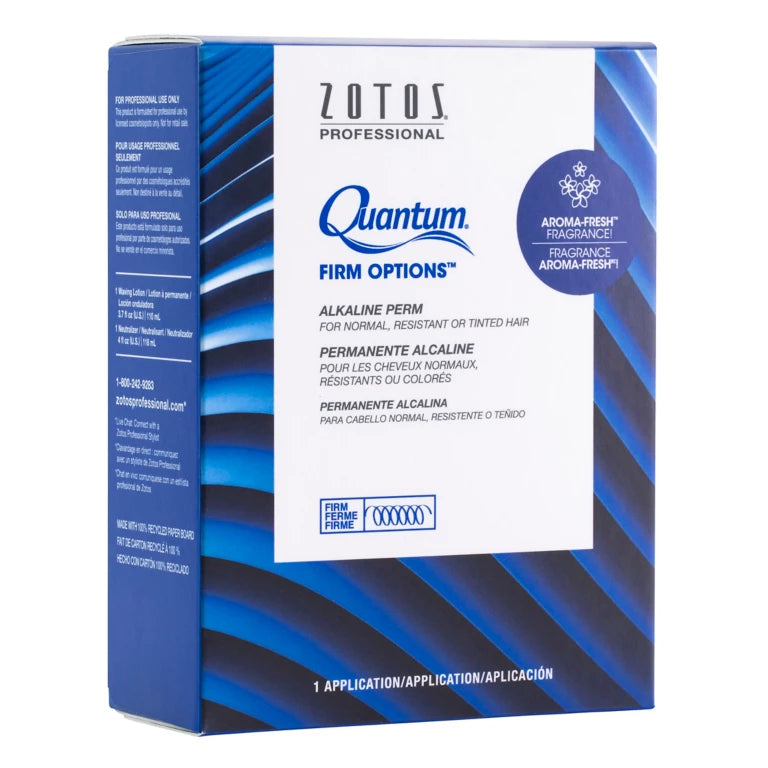 Quantum Firm Options Alkaline Perm: For Normal, Fine, Gray or Tinted Hair