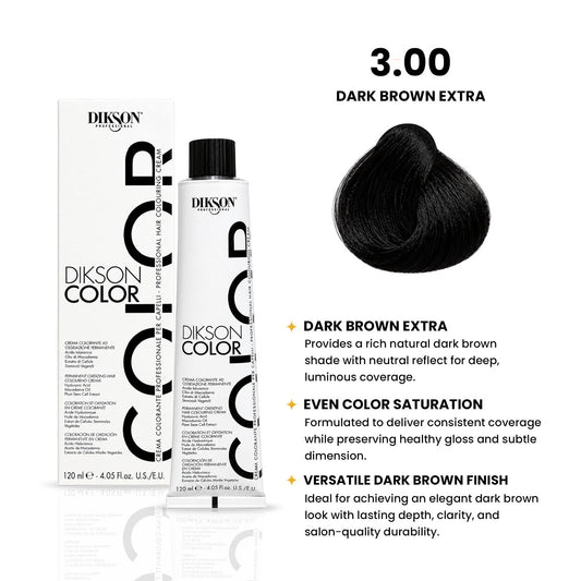 DIKSON COLOR Natural Extra 3.00 Dark Brown Extra