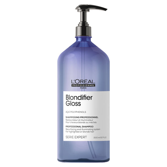L'Oréal Professionnel Serie Expert Blondifier Gloss Shampoo - 1500ml