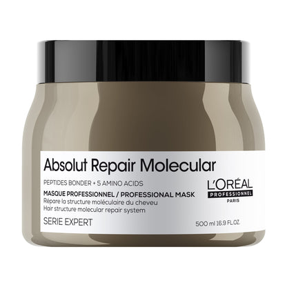 Loreal Professionnel Serie Expert Absolut Repair Molecular Rinse-Off Mask - 500ml