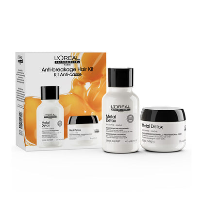 L'Oréal Professionnel Metal Detox Anti-Breakage Mini Shampoo & Hair Mask Kit