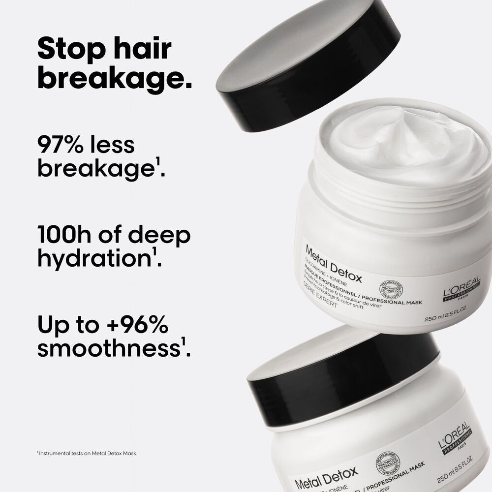 L'Oréal Professionnel Metal Detox Anti-Breakage Mini Shampoo & Hair Mask Kit - image 3