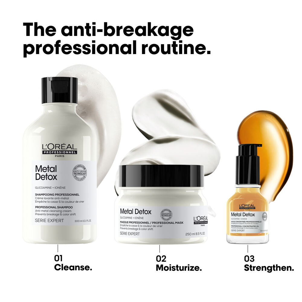 L'Oréal Professionnel Metal Detox Anti-Breakage Mini Shampoo & Hair Mask Kit - image 6