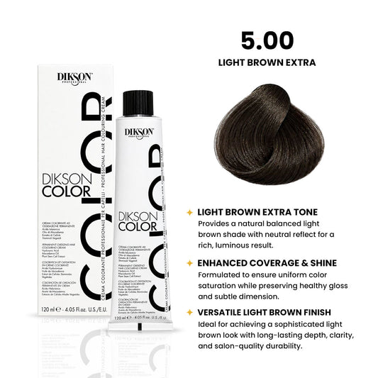 DIKSON COLOR Natural Extra 5.00 Light Brown Extra