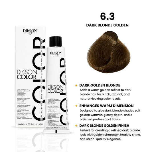 DIKSON COLOR Golden 6.3 Dark Blonde Golden