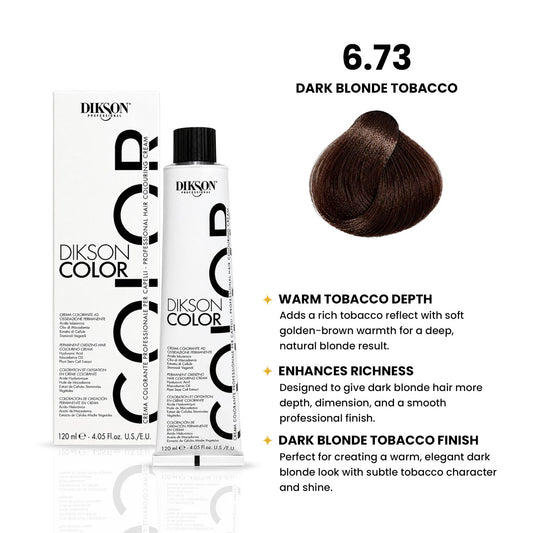 DIKSON COLOR Tobacco 6.73 Dark Blonde Tobacco