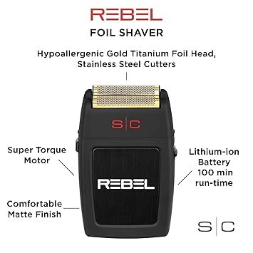 Style craft Rebel Professional Double Shaver with Super-Torque Motor