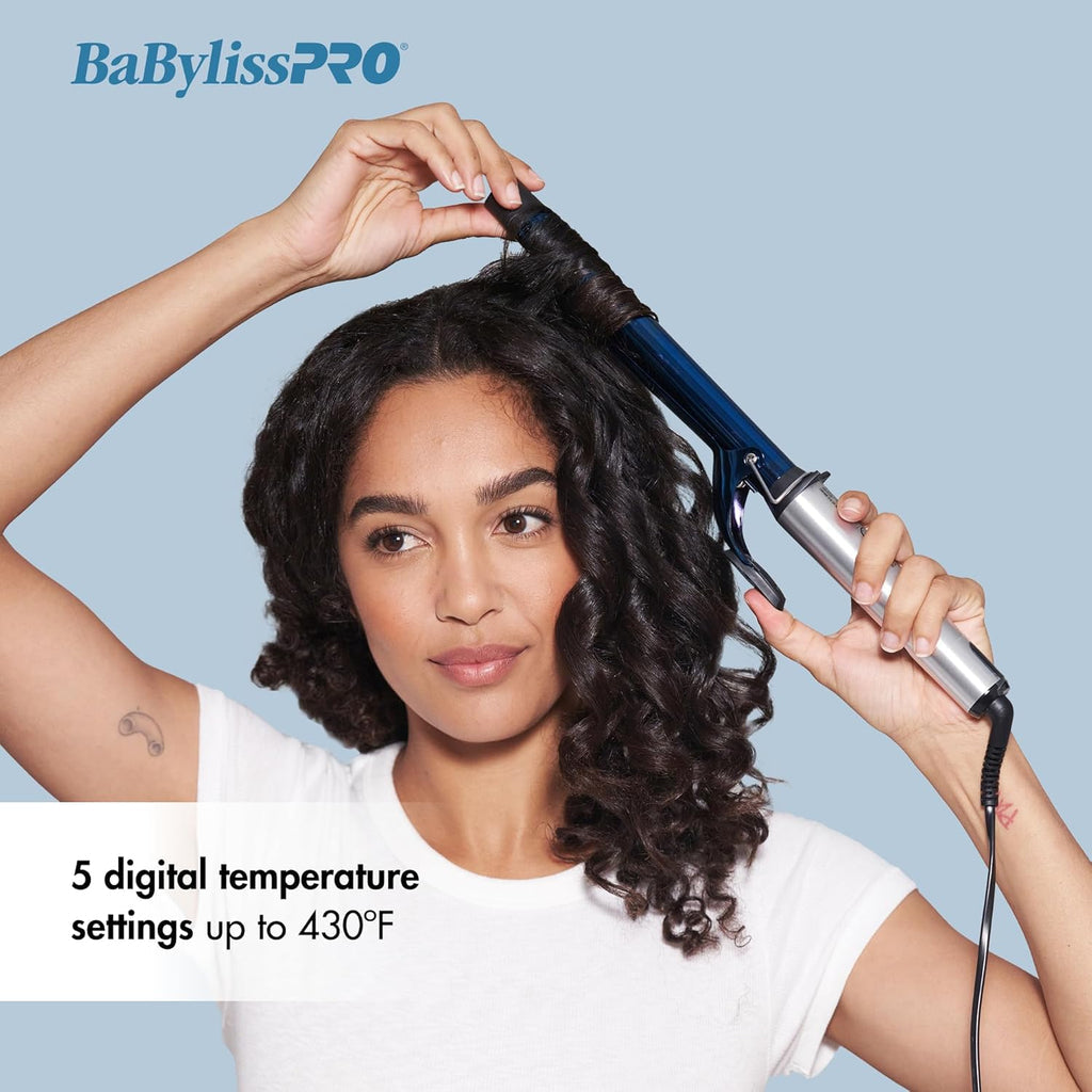 BaBylissPRO Nano Titanium 1" Extended Barrel Curling Iron BNTW100XLUC