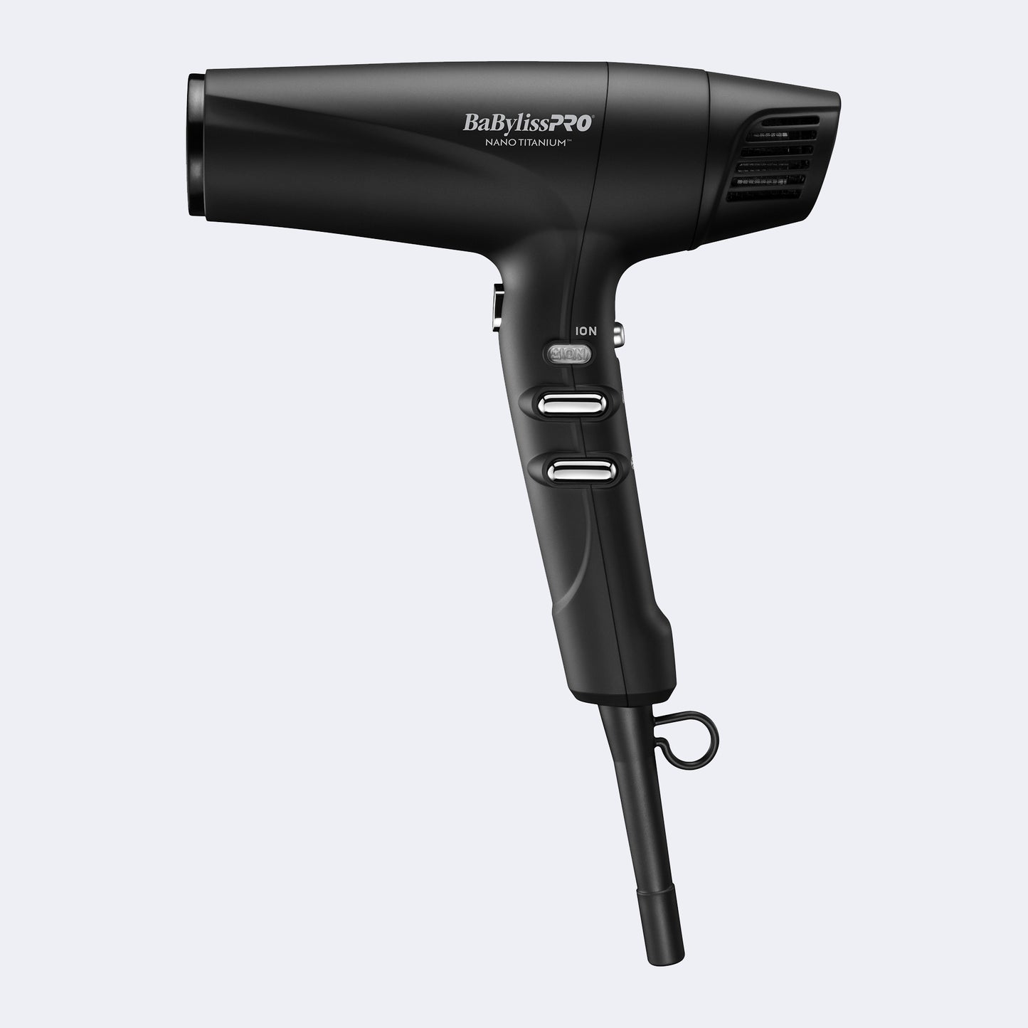 BaBylissPRO Nano Titanium High-Speed Dual Ionic Hairdryer (Black)(BNT9100BKC)
