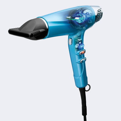BaBylissPRO Nano Titanium Dual Ionic High-Speed Hairdryer (Blue)(BNT9100C)