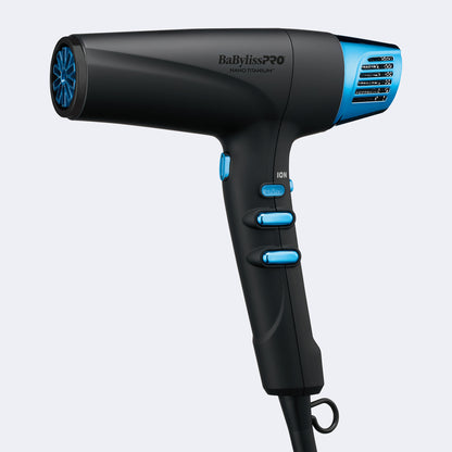 BaBylissPRO Nano Titanium Dual Ionic High-Speed Hairdryer (Midnight Blue)(BNTMB9100C)