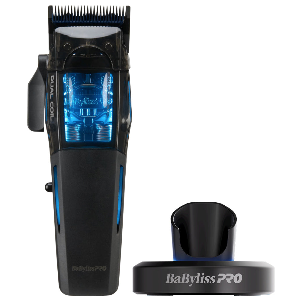 BaBylissPRO Dual-Coil Motor  9,500 RPM Clipper with Charging Base FX95C
