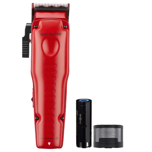 BaBylissPRO FXONE Lo-ProFX Duo Limited Edition Matte Red Clipper and Trimmer - FX829MR - FX729MR