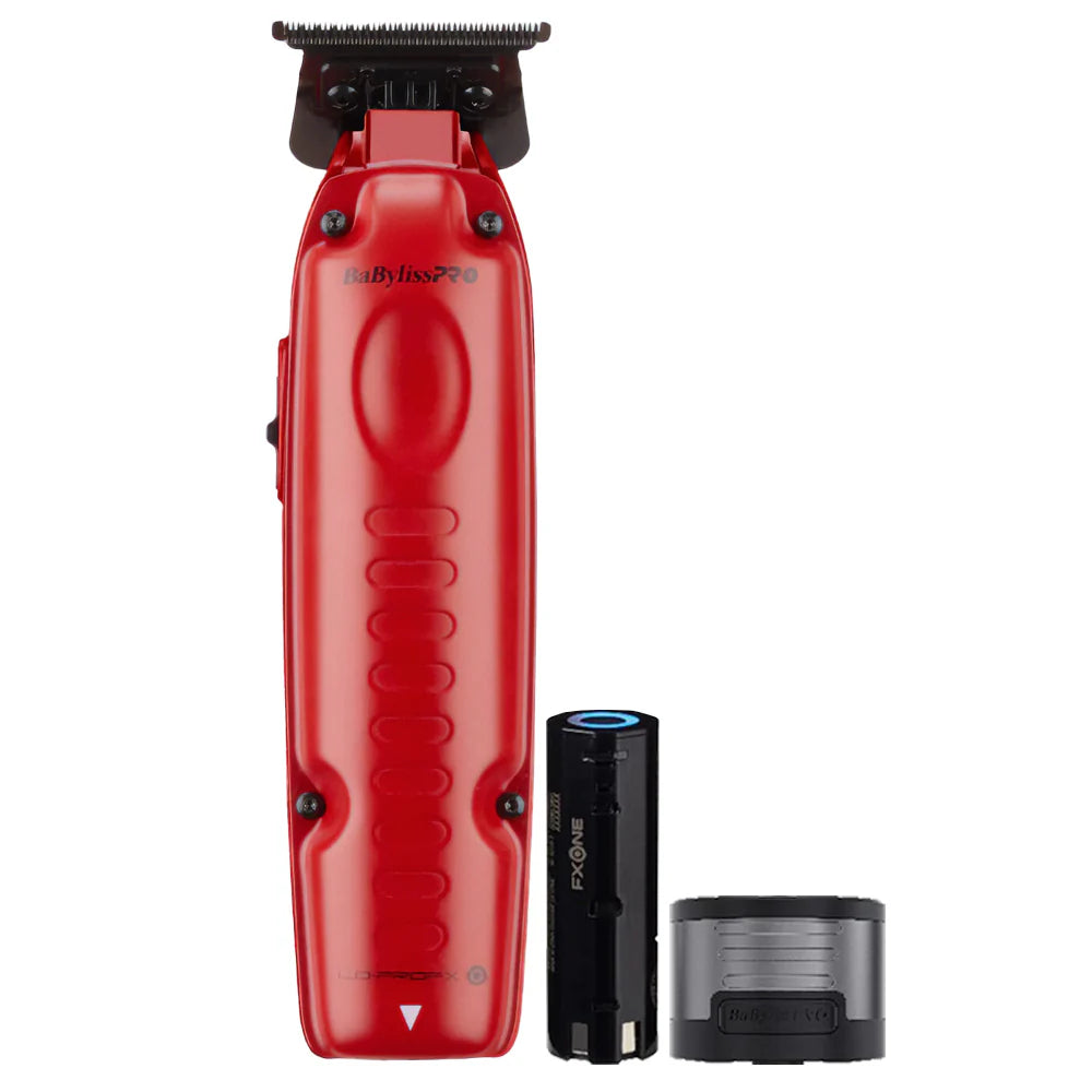 BaBylissPRO FXONE Lo-ProFX Duo Limited Edition Matte Red Clipper and Trimmer - FX829MR - FX729MR