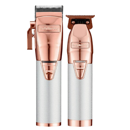 Upgraded BabylissPro RoseFX+ Duo USB-C Clipper & Trimmer - FX870NRG - FX787NRG