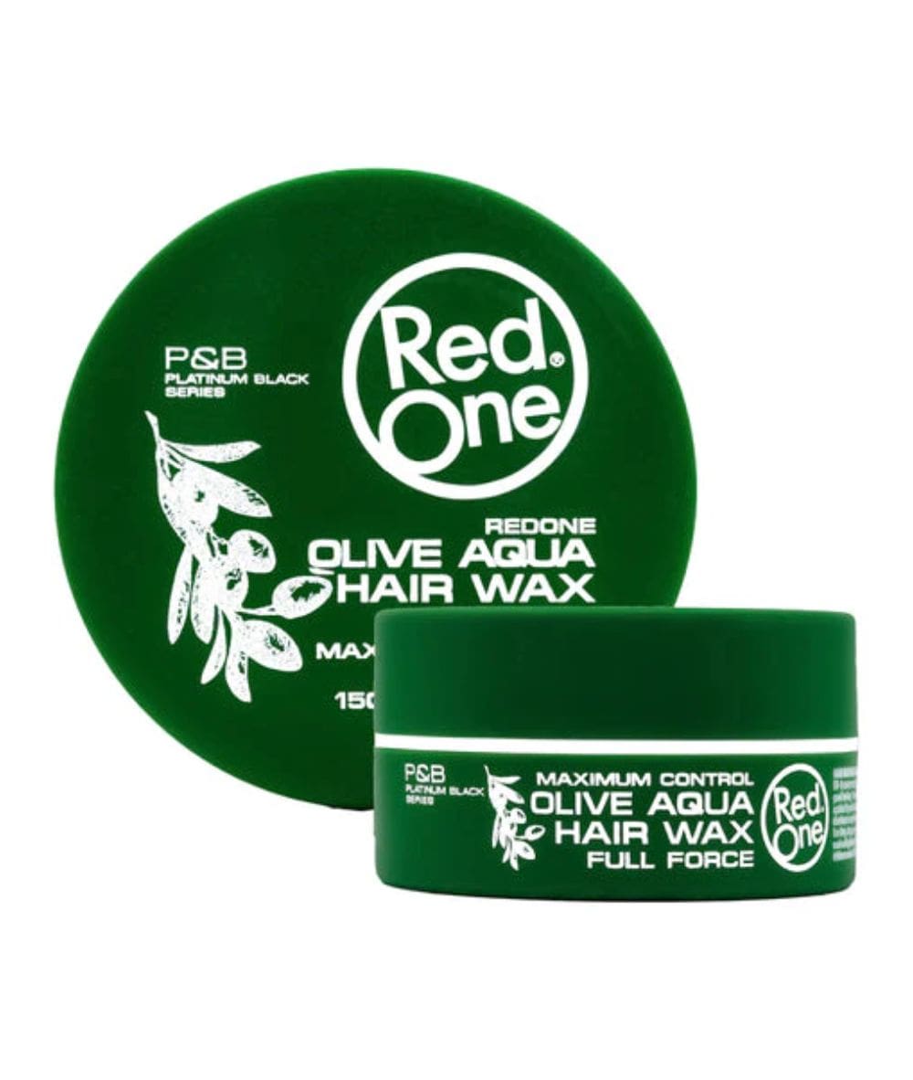 Red One Aqua Hair Wax Olive - 150ml