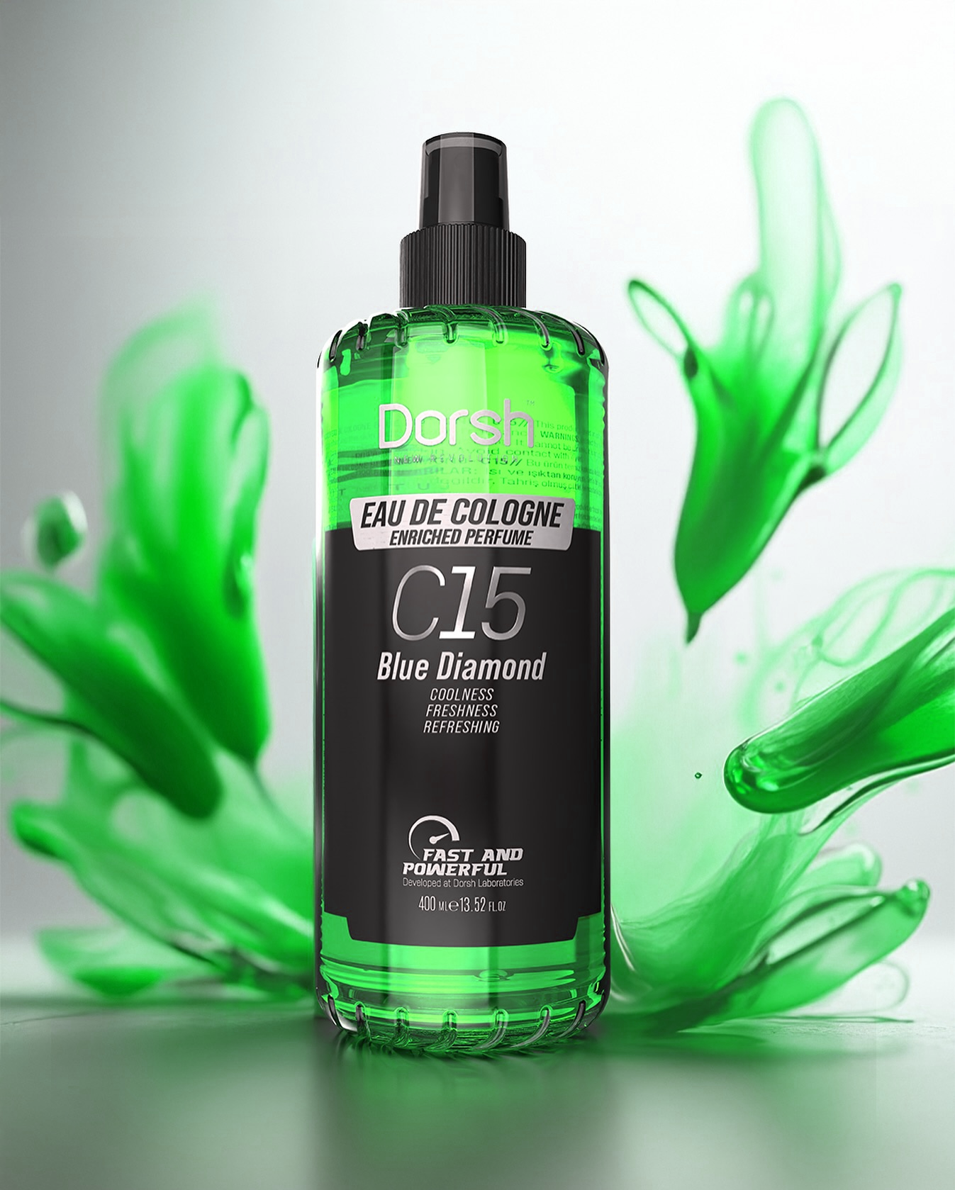 DORSH EAU DE COLOGNE C15 Blue Diamond - 400ml