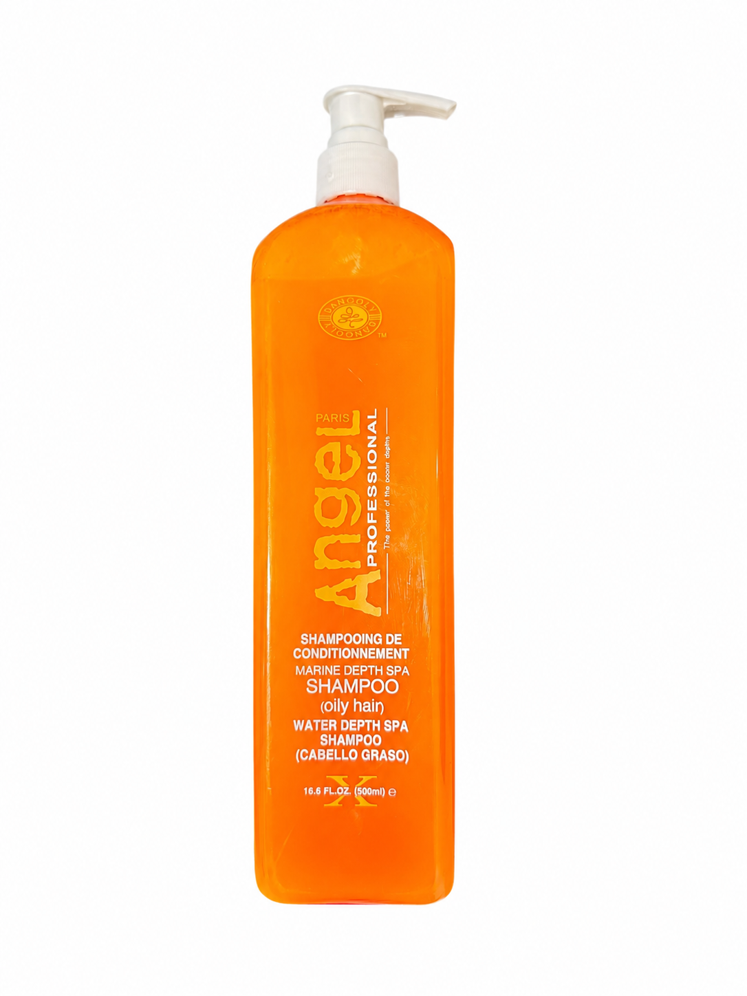 Angel Professional Marine Depth Spa Shampoo for Oily Hair - 500ml