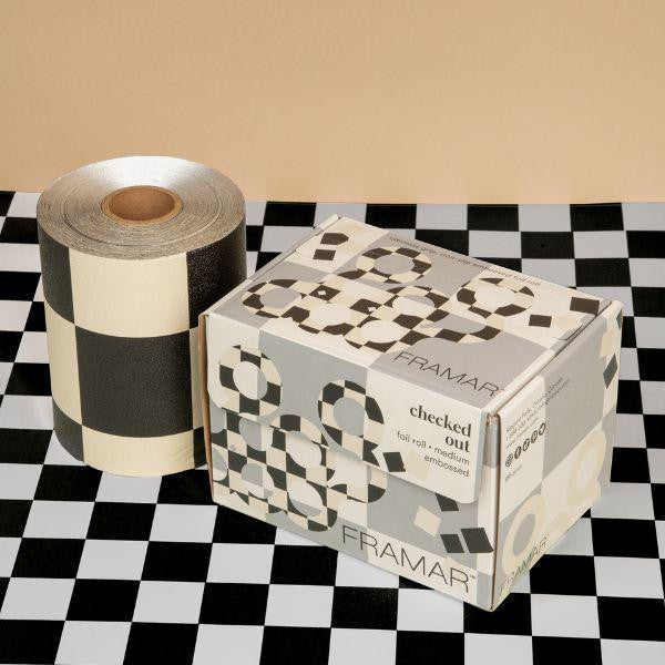 Framar - Checked Out - Embossed - Medium 5" x 320'
