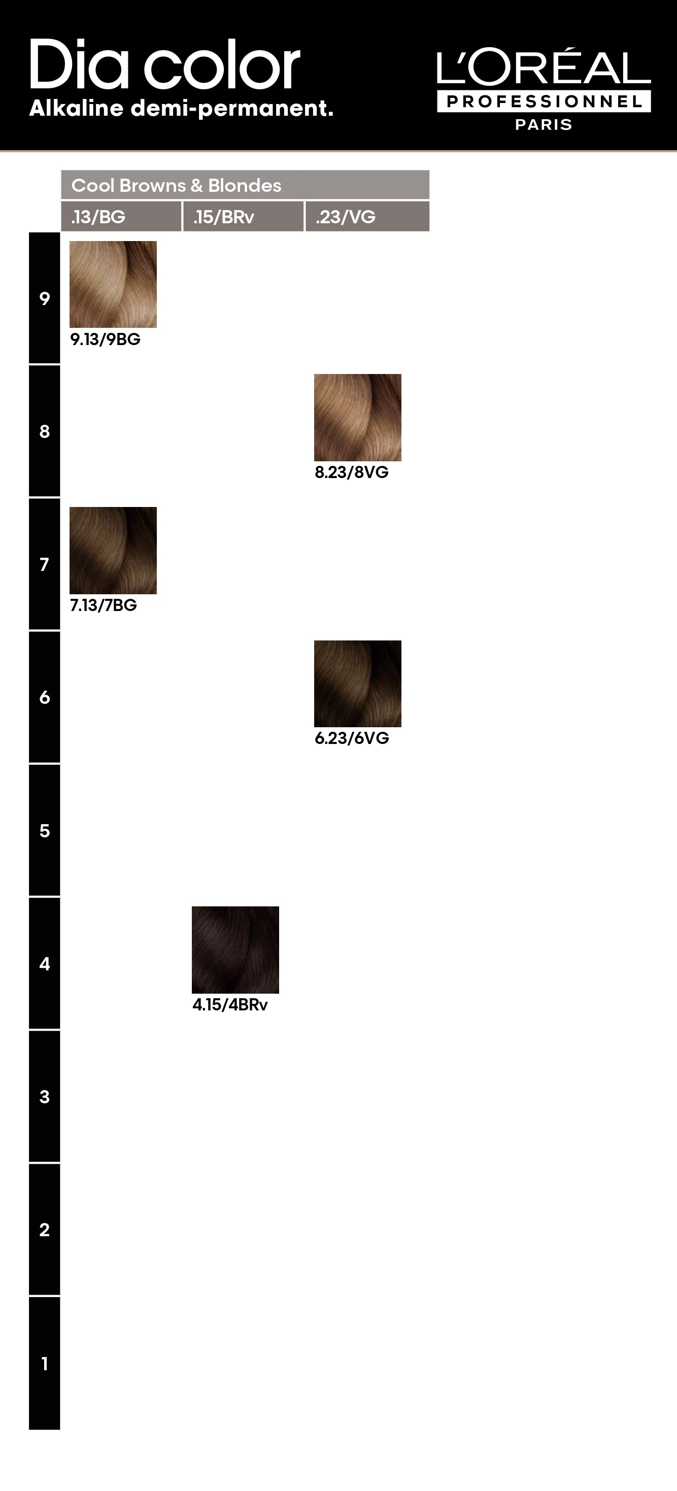 Dia Color Demi-permanent Hair Color - 60ml