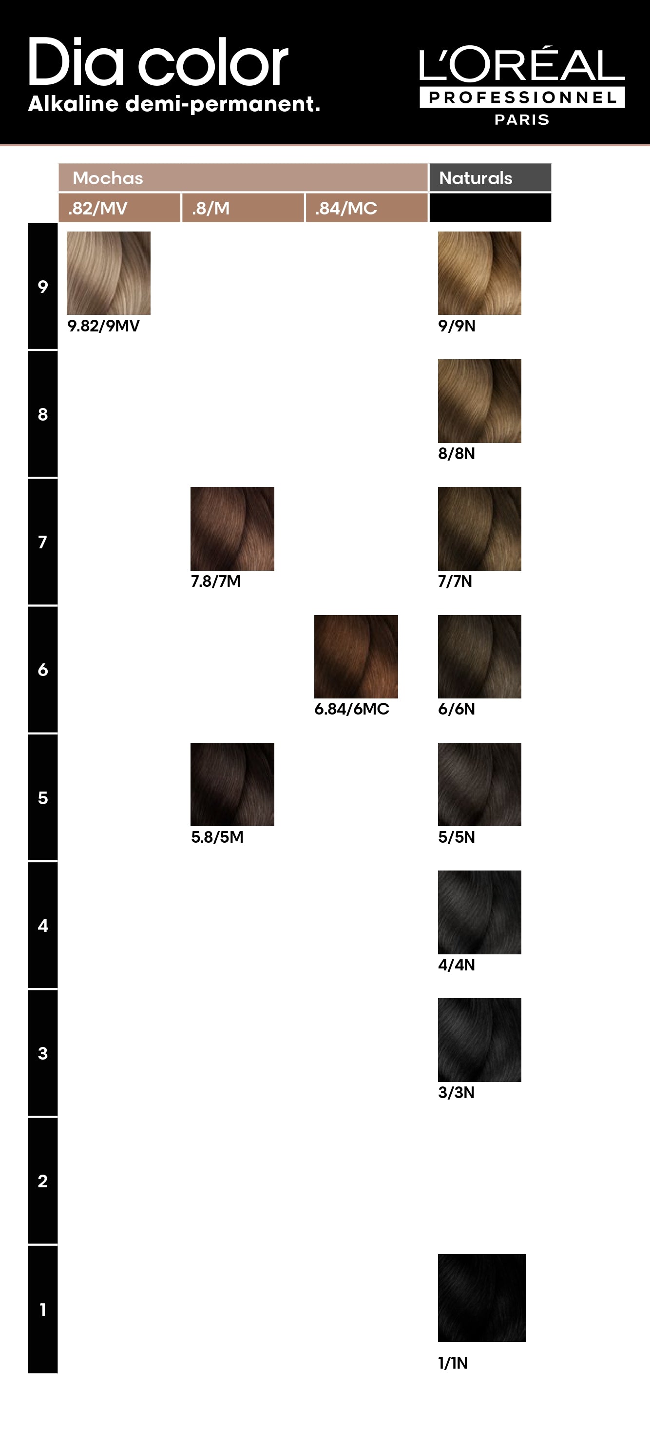 Dia Color Demi-permanent Hair Color - 60ml