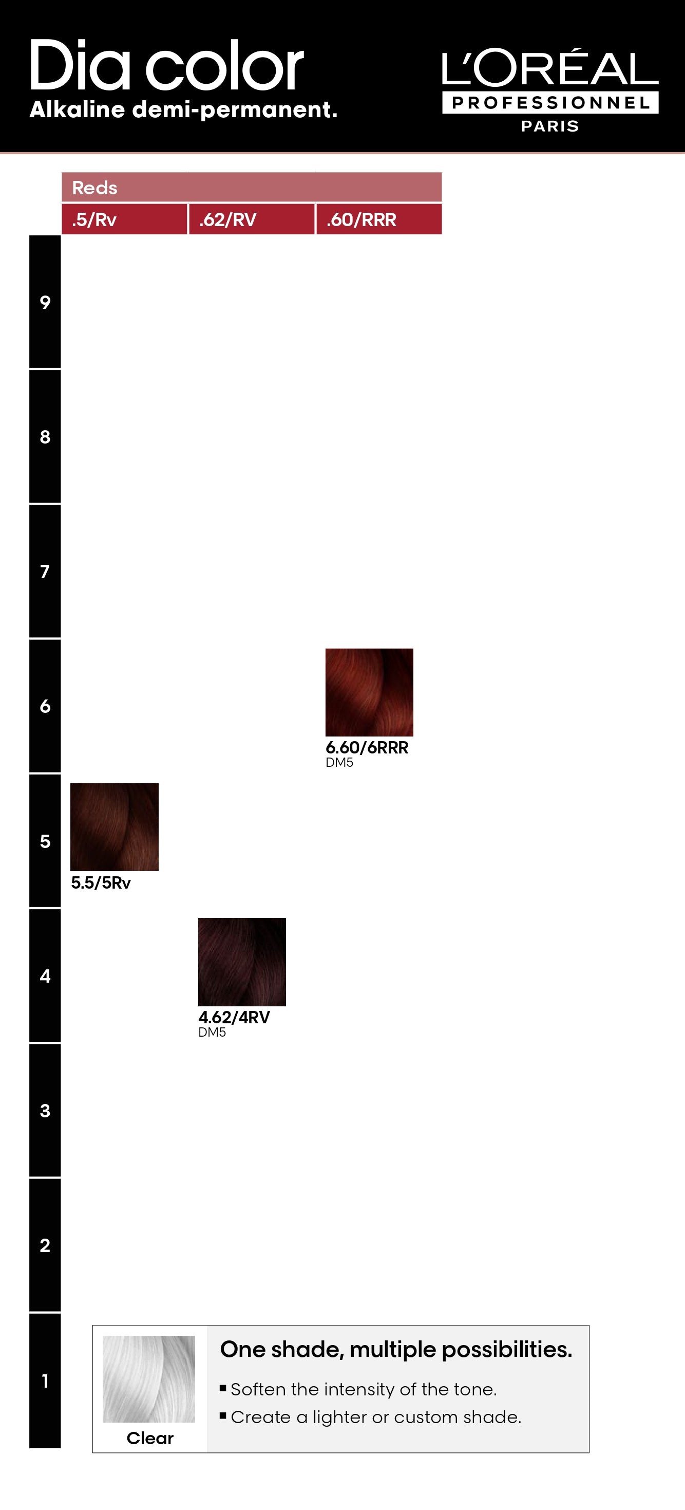 Dia Color Demi-permanent Hair Color - 60ml