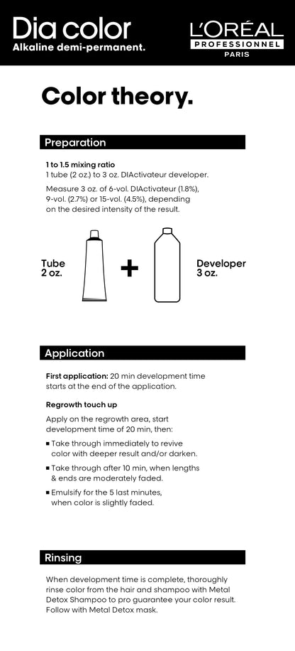 Dia Color Demi-permanent Hair Color - 60ml