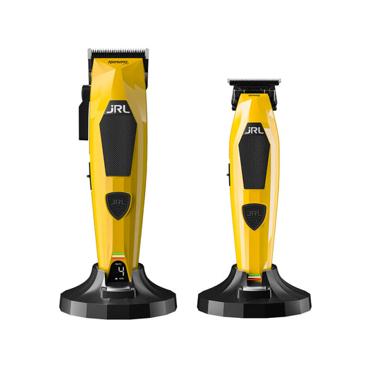 JRL Clipper + Trimmer Set - Yellow Diamante Collection