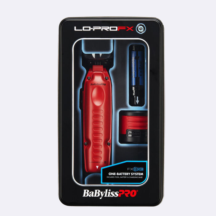 BaBylissPRO FXONE Lo-ProFX High Performance Low-Profile Trimmer (Red)(FX729MR)