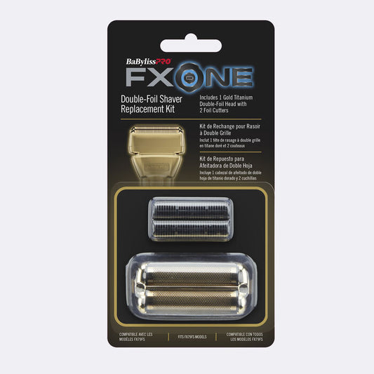 BaBylissPRO FXONE Replacement Foils & Cutters (Gold)(FX79RF2G)