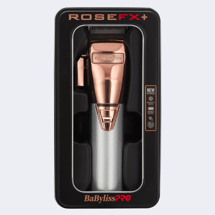 BaBylissPRO ROSEFX+ Metal Lithium Clipper (FX870NRG)