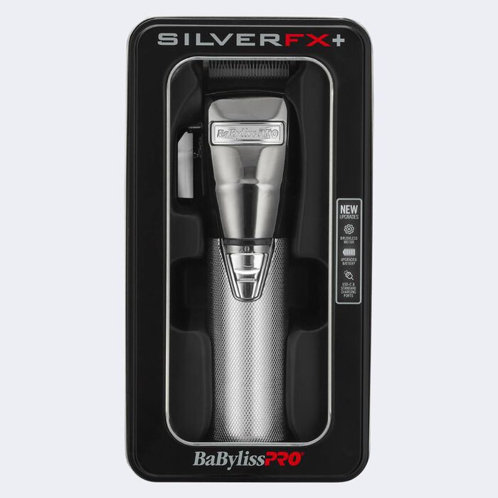 BaBylissPRO SilverFX+ Metal Lithium Clipper (FX870NS)