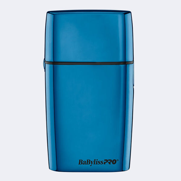 BaBylissPRO FOILFX02 Cord/Cordless Metal Double-Foil Shaver (Blue - Limited Edition)(FXFS2BL)