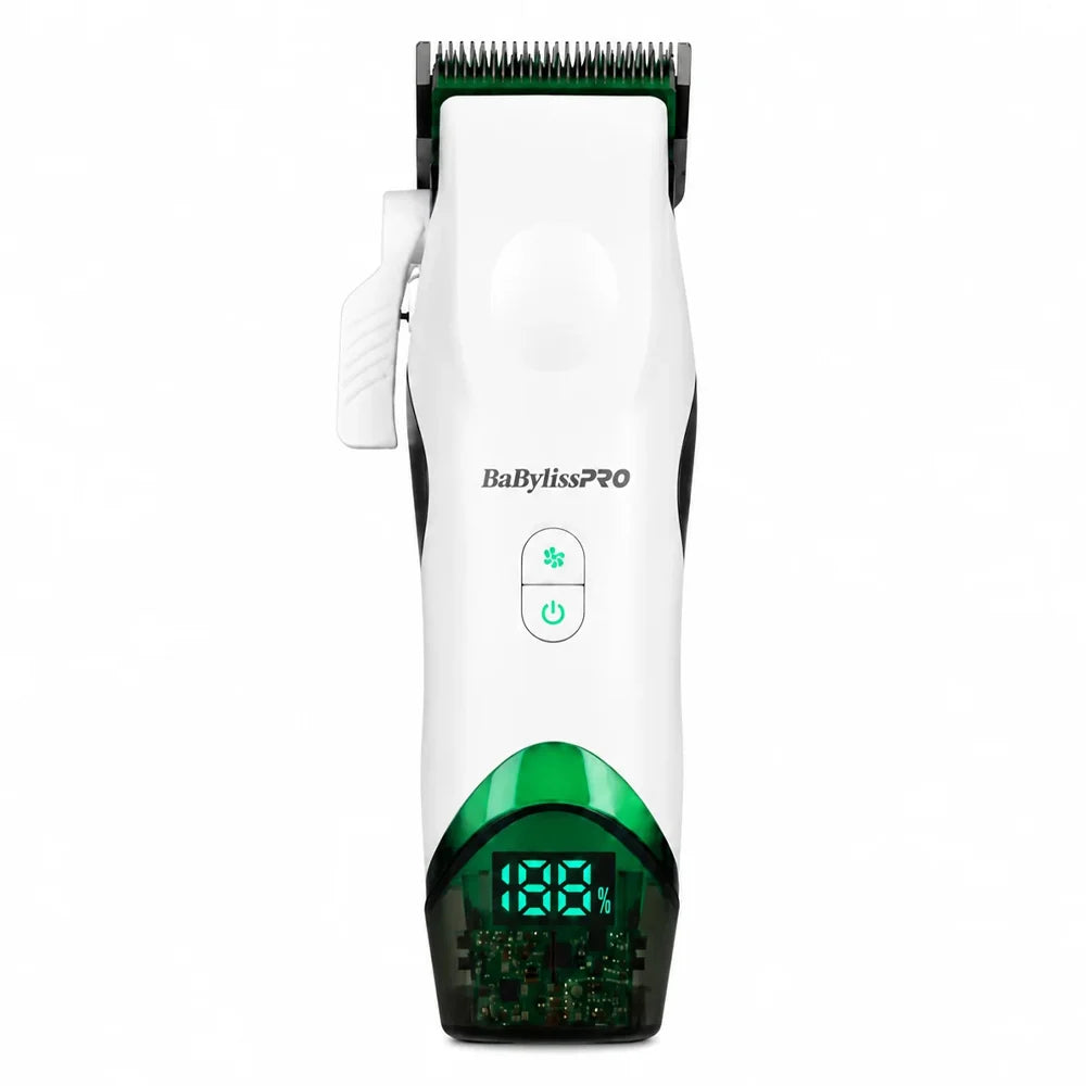Tomb45 x BaBylissPRO Duo White Clipper & Trimmer FXT45CTW + FXT45TTW | Charging Mats Not Included