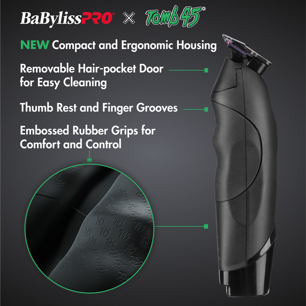 BaBylissPRO x Tomb45 Wireless-Charging Trimmer(FXT45T)