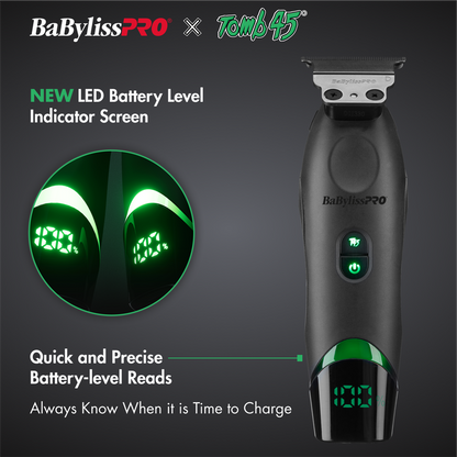 BaBylissPRO x Tomb45 Wireless-Charging Trimmer(FXT45T)