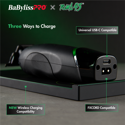 BaBylissPRO x Tomb45 Wireless-Charging Trimmer(FXT45T)