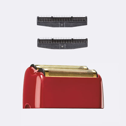 BaBylissPRO Replacement Foils & Cutters for FX3 Shaver (Red)(FXX3RF)