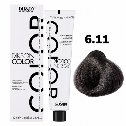 DIKSON COLOR Ash 6.11 Dark Blonde Intense Ash