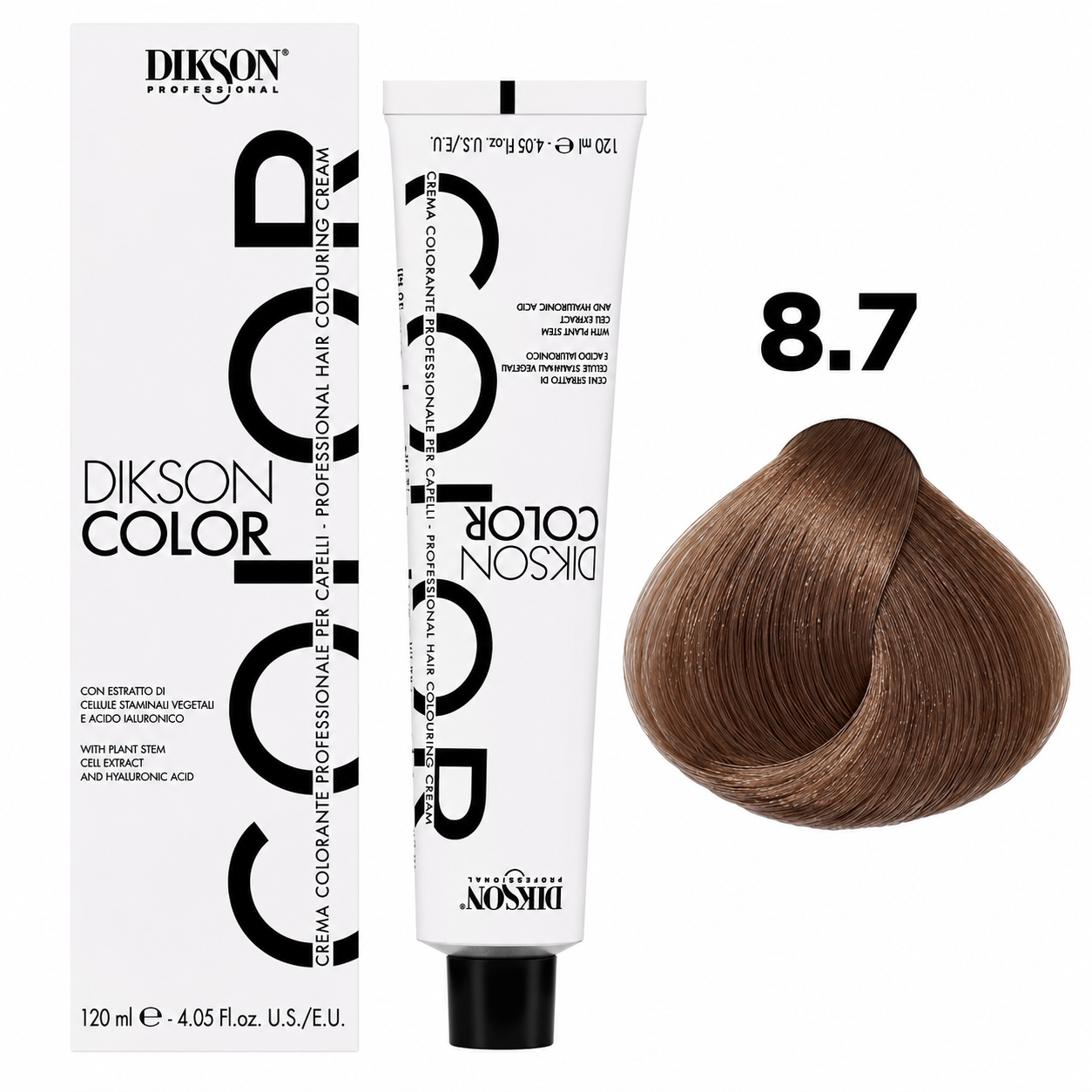 DIKSON COLOR Brown 8.7 Light Blonde Brown