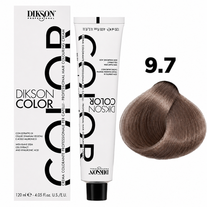 DIKSON COLOR Brown 9.7 Very Light Blonde Brown