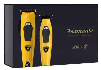 JRL Clipper + Trimmer Set - Yellow Diamante Collection PRE-ORDER
