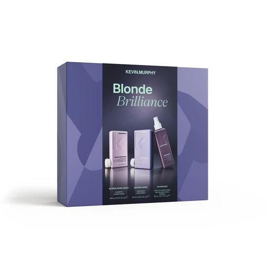 Kevin Murphy Blonde Brilliance Holiday Gift Set 2026 (Blonde.Angel.Wash 250ml + Blonde.Angel 250ml + Un.Tangled 150ml)