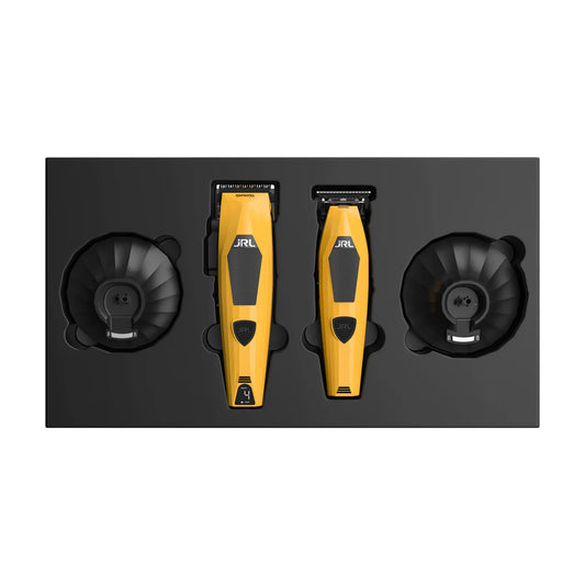JRL Clipper + Trimmer Set - Yellow Diamante Collection