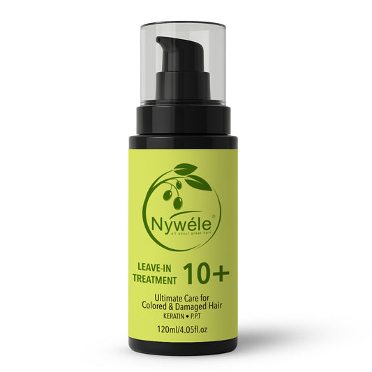 Nywele - Nywele 10+ Miracle Leave in Hair Treatment 120 ml with Olive extract, keratin & P.P.T by Nywele
