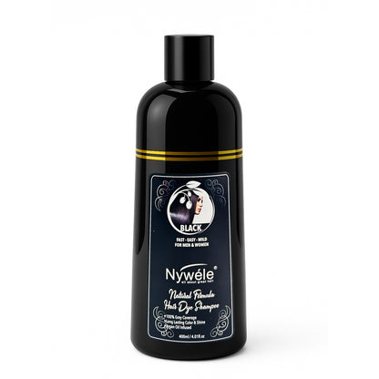 Nywele - Nywele Hair Color Shampoo 3-in-1 | Instant Hair Dye Shampoo for Gray Coverage – For Men & Women