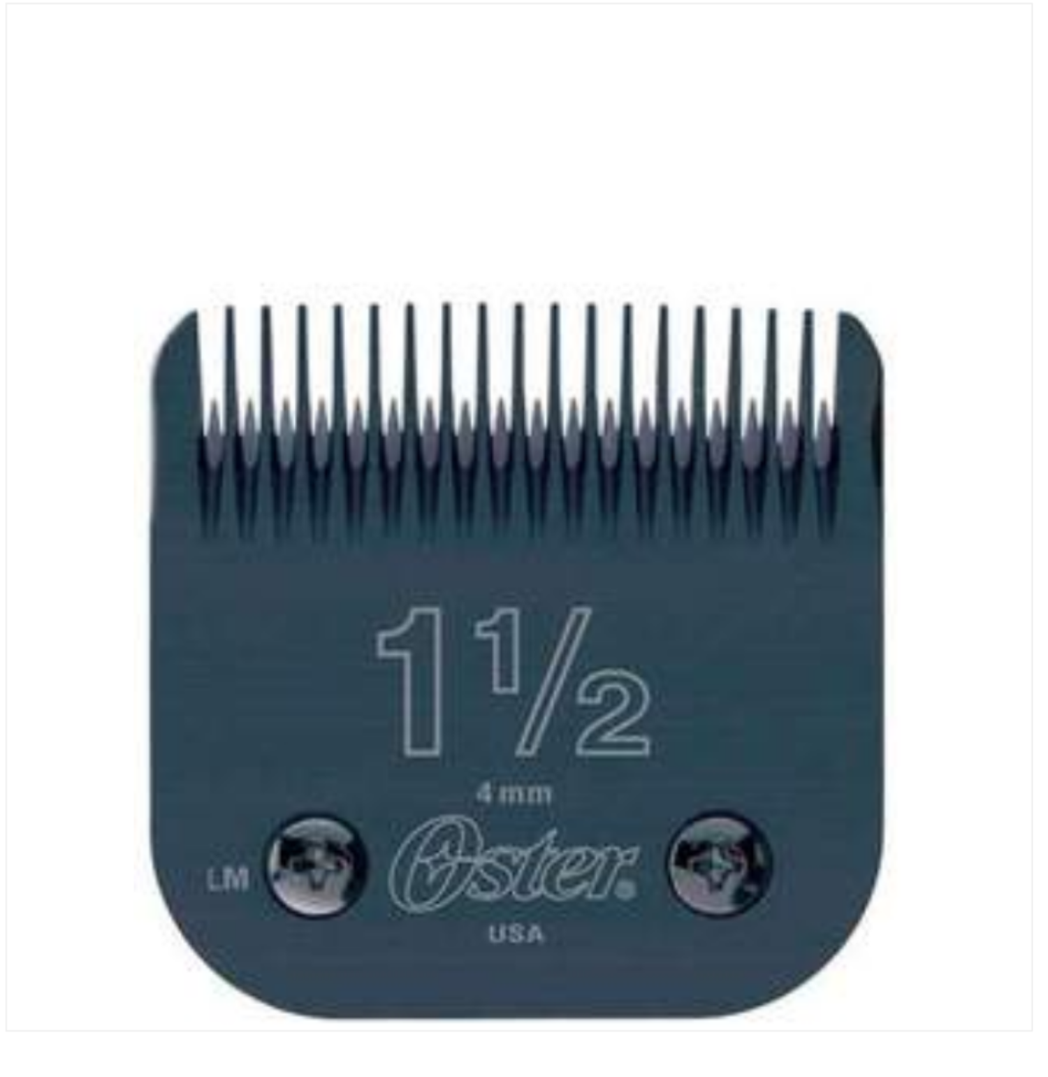 Oster Detachable Blade #1 ½ – Black (5/32″, 4 mm)